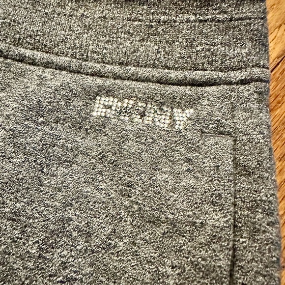 DKNY Heather Gray Track Pants - Picture 3 of 9